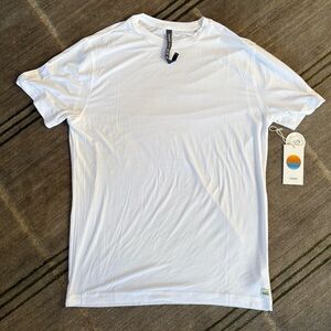 Vuori White Strato Tech Tee